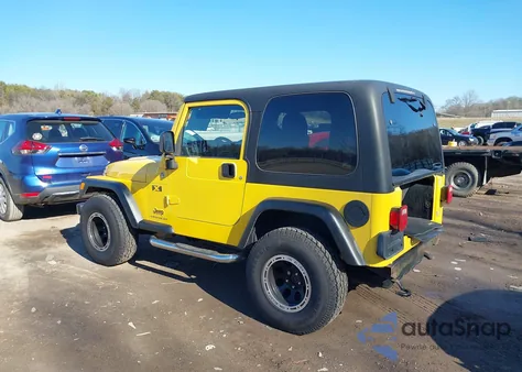 2006 Jeep Wrangler X z USA, uszkodzony, nr VIN 1J4FA39S96P713907